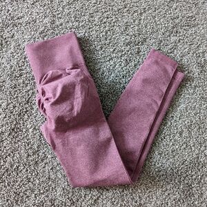 Pink Scrunch Legging